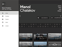 Tablet Screenshot of manolchalakov.com